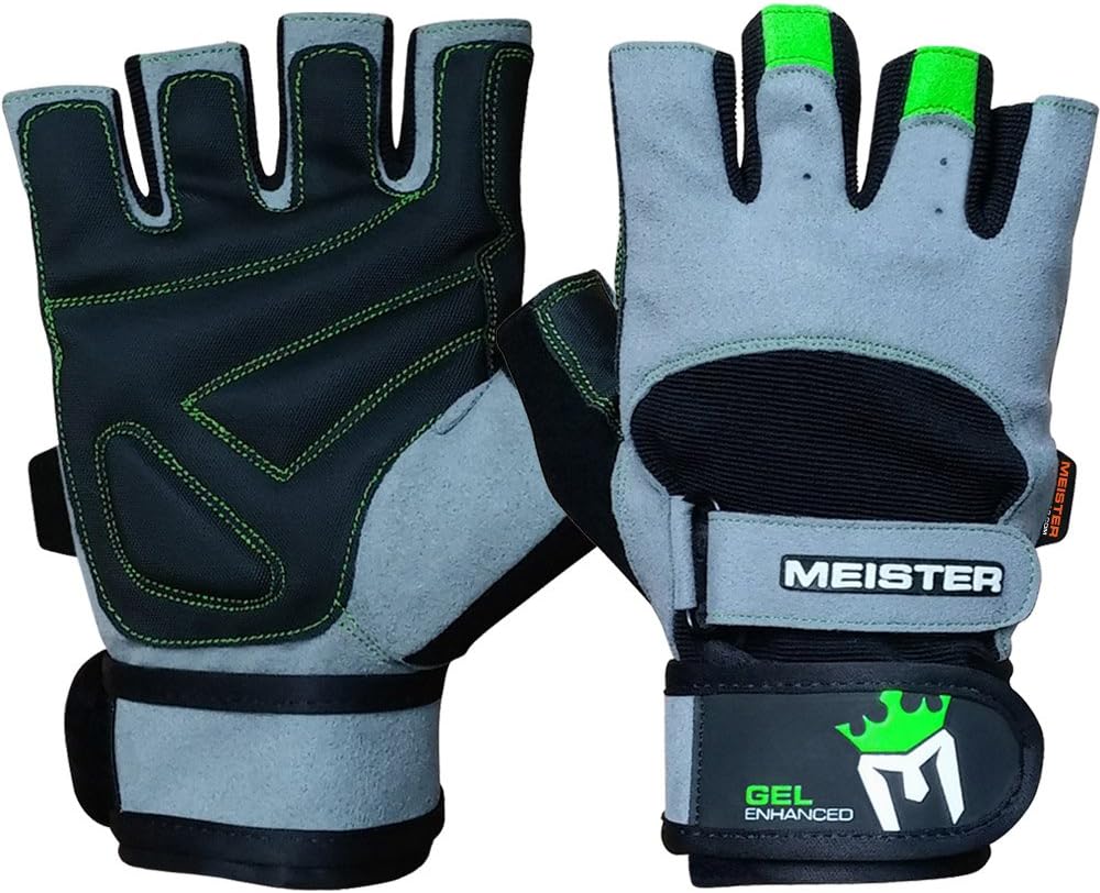 Meister Wrist Wrap Gloves - Ultimate Gel Padding