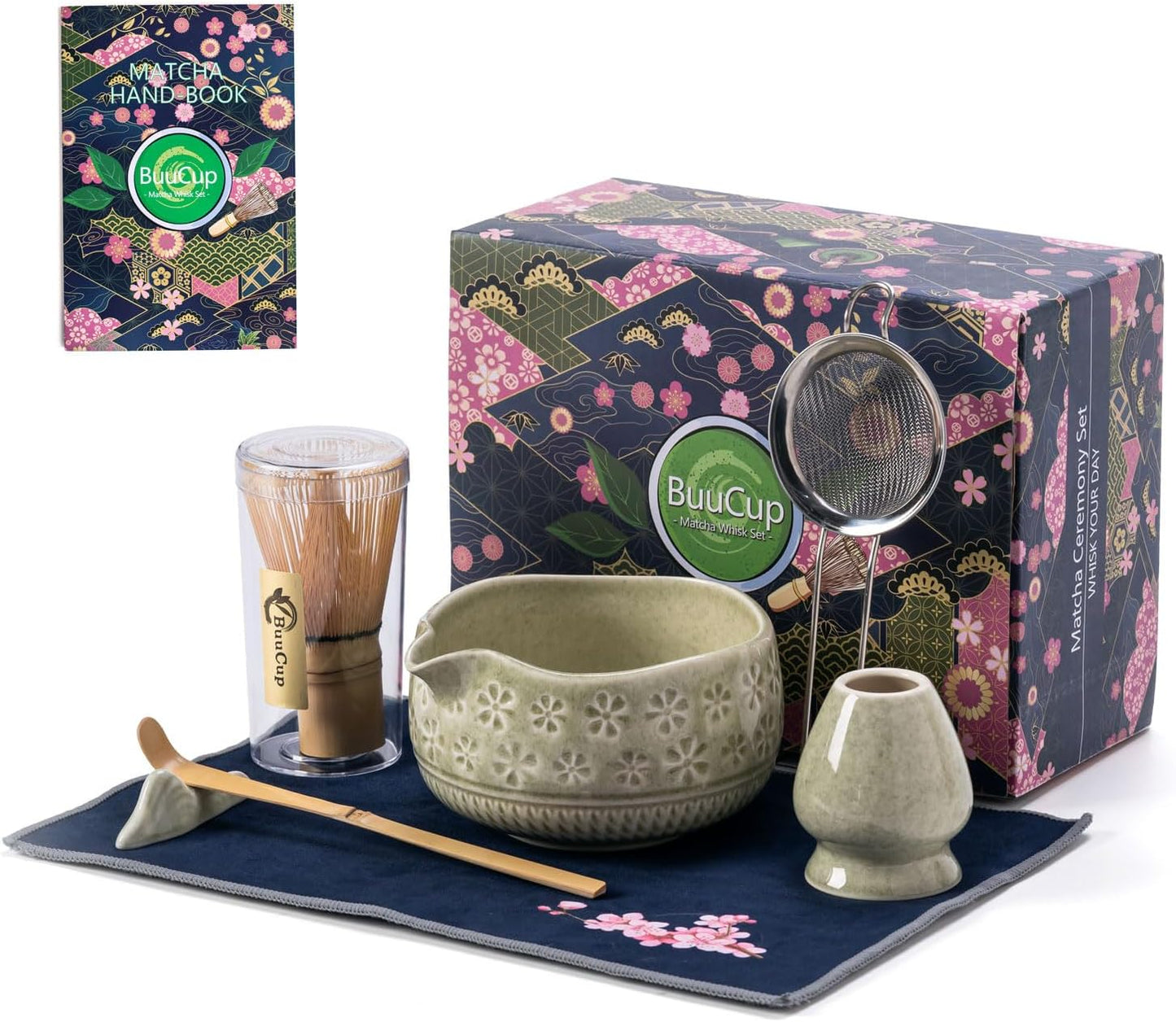 Matcha Whisk Set with Bowl, Whisk, and Accessories for Enthusiasts