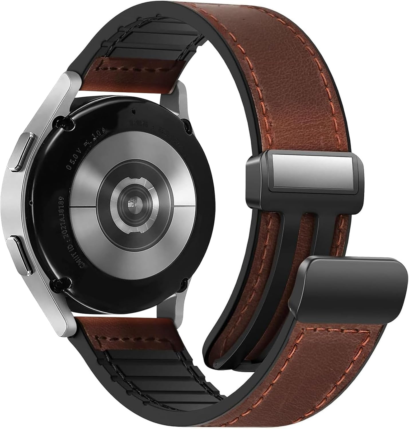 WestEagle Magnetic Leather Band for Samsung Galaxy Watches - Stylish & Secure