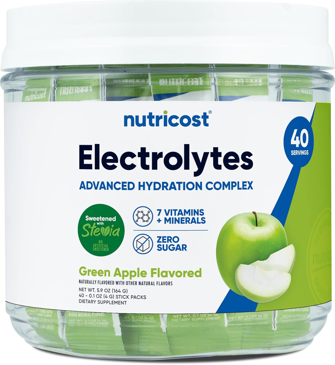 Nutricost Electrolytes Complex for Advanced Hydration - 40 Stickpacks