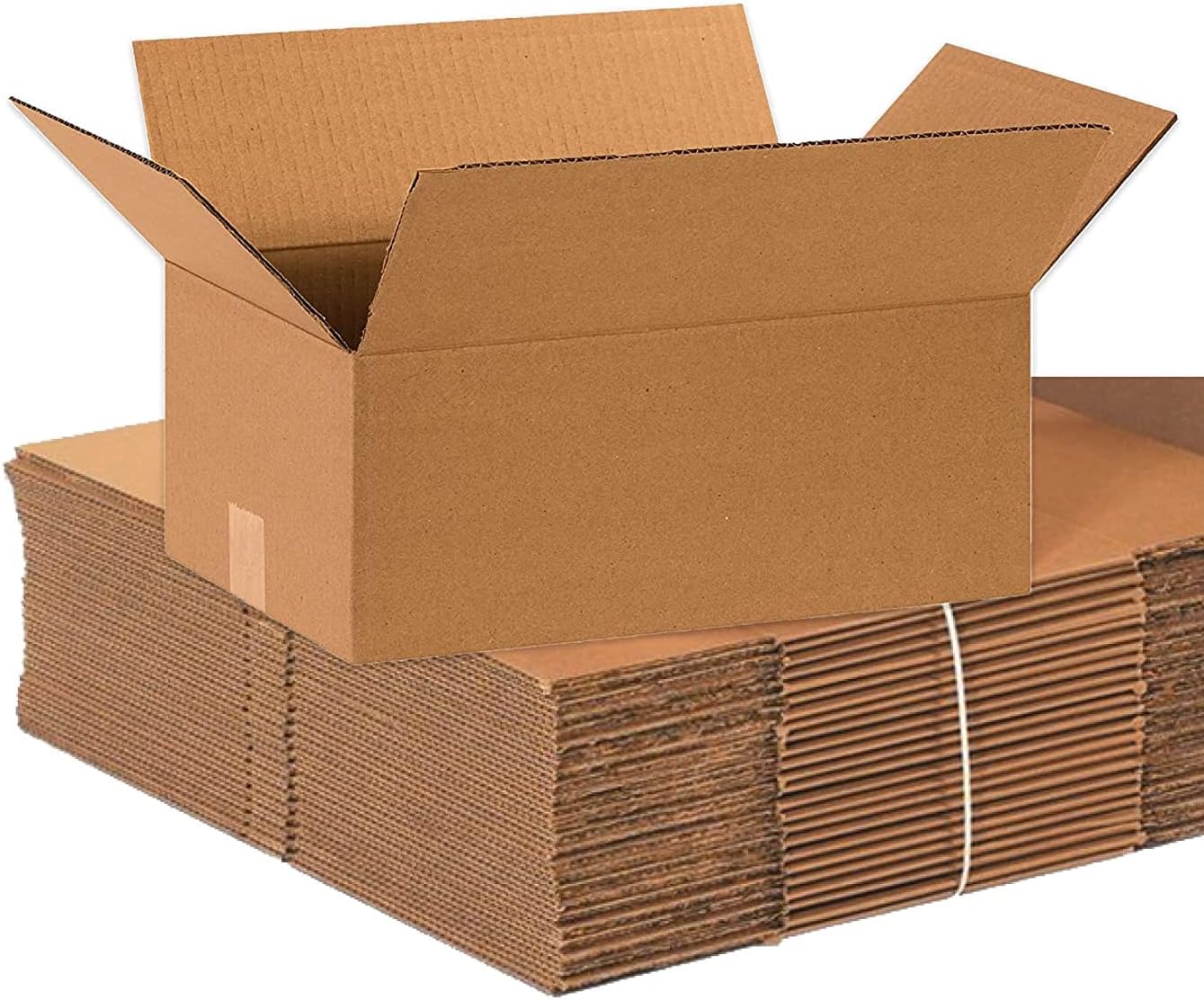 15 x 10 x 6 Corrugated Cardboard Boxes for Moving and Storage