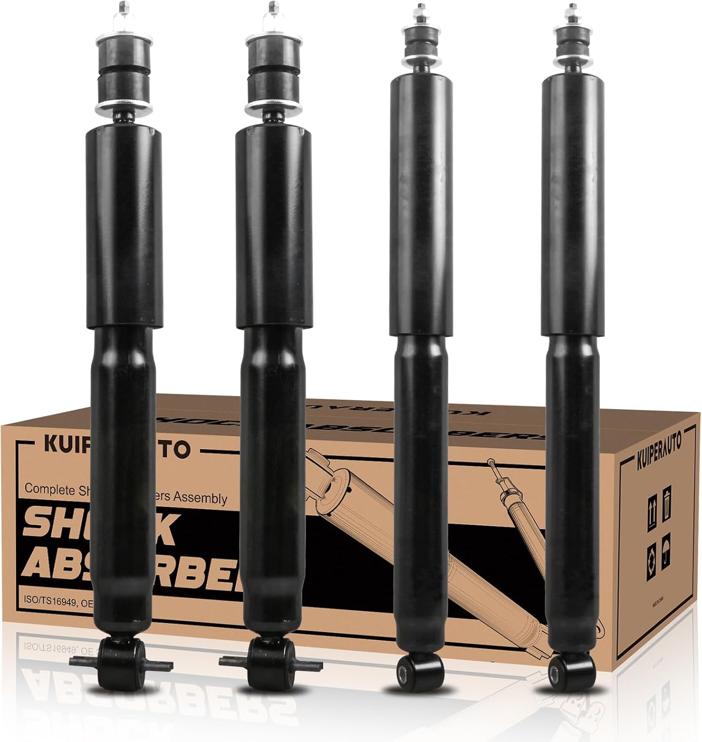 Complete Shock Absorbers Struts Assembly Set for Ford F-150 RWD