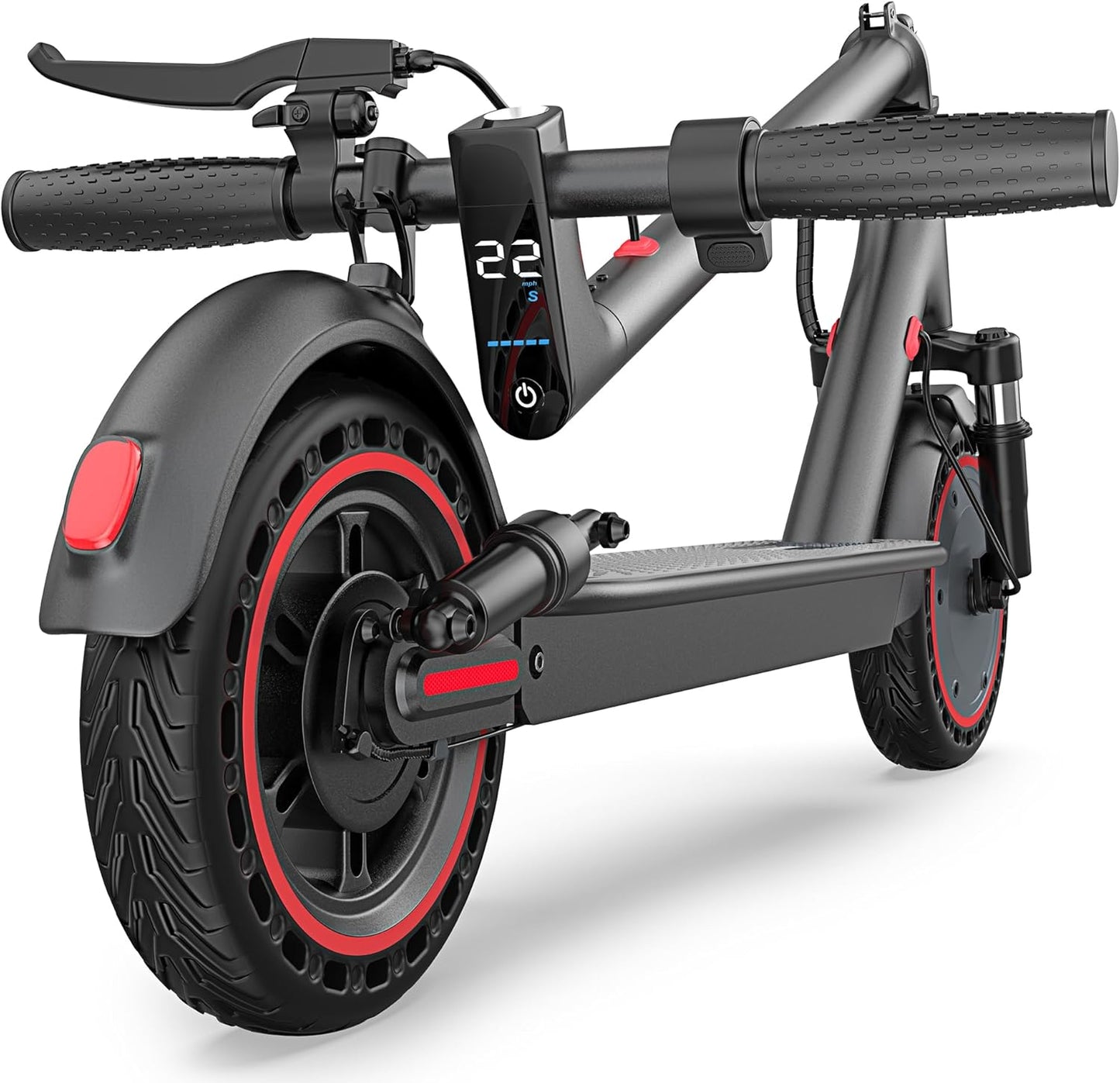 Maxshot Electric Scooter with Dual Suspension and Long Range