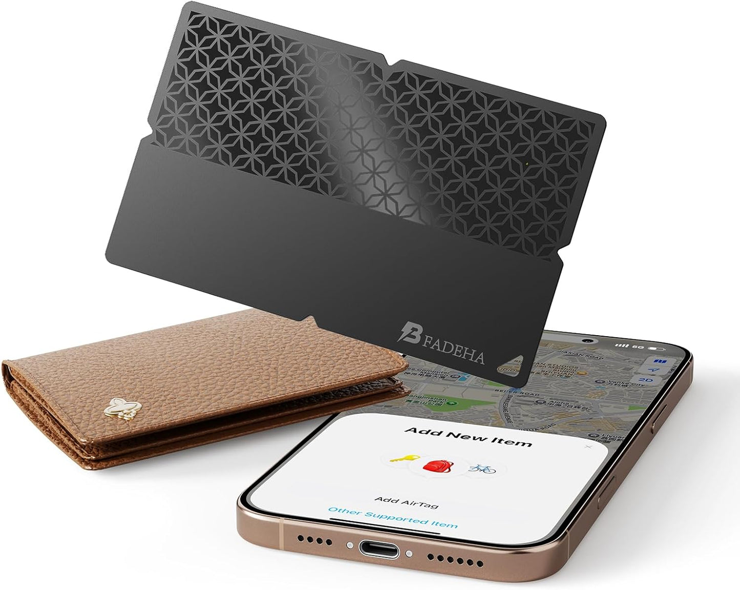 iOS Bluetooth Tracker with Apple Find My - 5-10 Years Battery