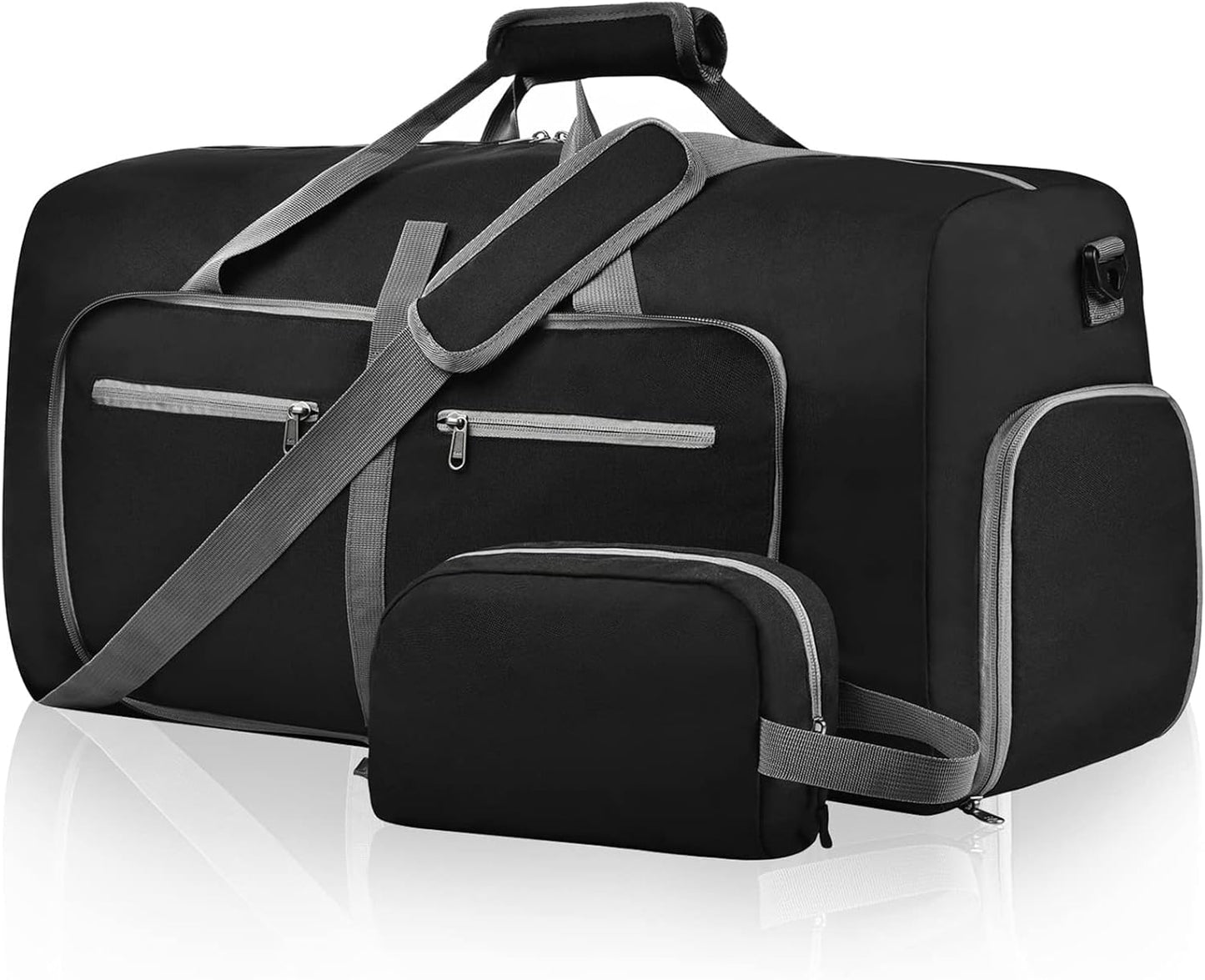 Durable Waterproof Duffle Bag with Shoes Compartment for Travel