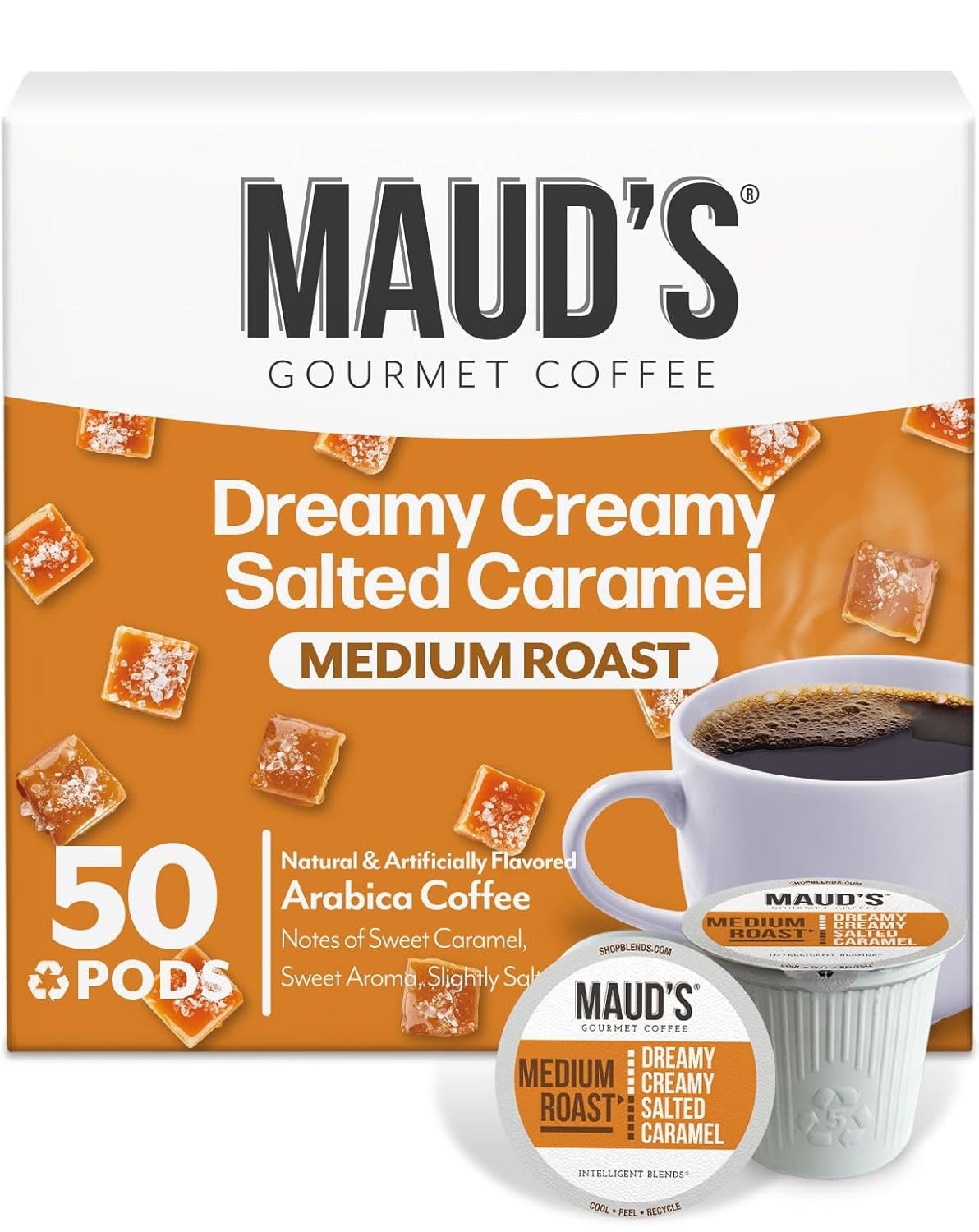 Maud's Salted Caramel Coffee Pods for a Dreamy Brew Experience