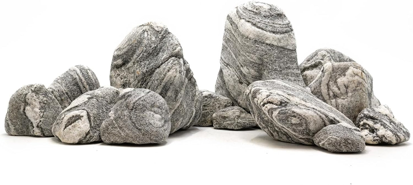 Silver Seiryu Rock Aquarium Rocks for Stunning Aquascapes