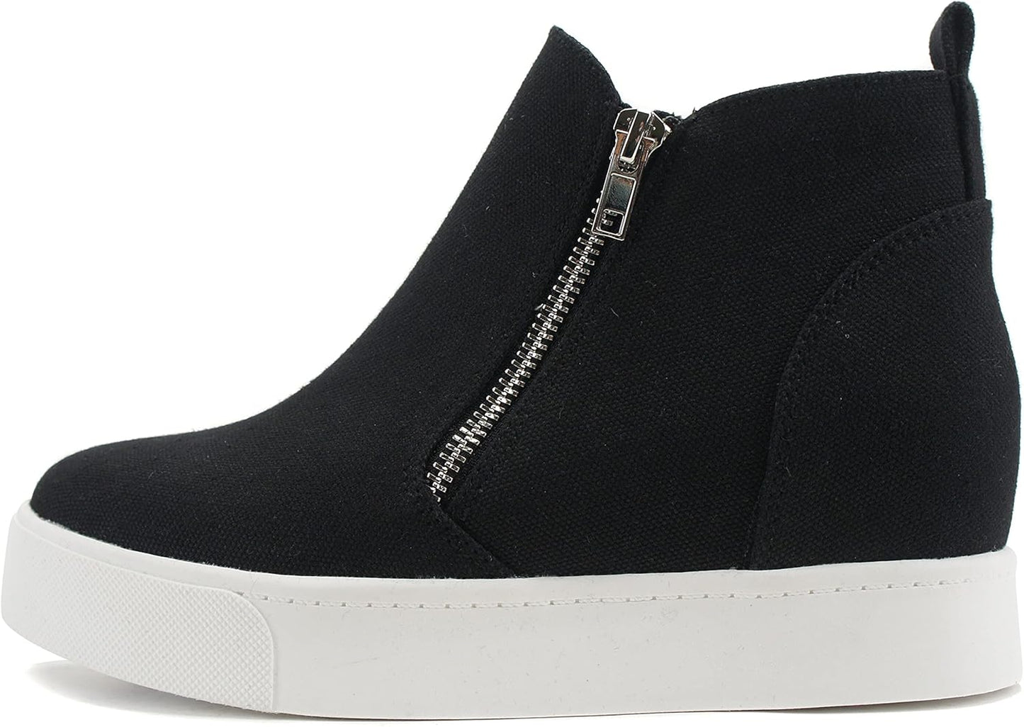 Soda Taylor Hidden Wedge Sole Booties for Sporty Style