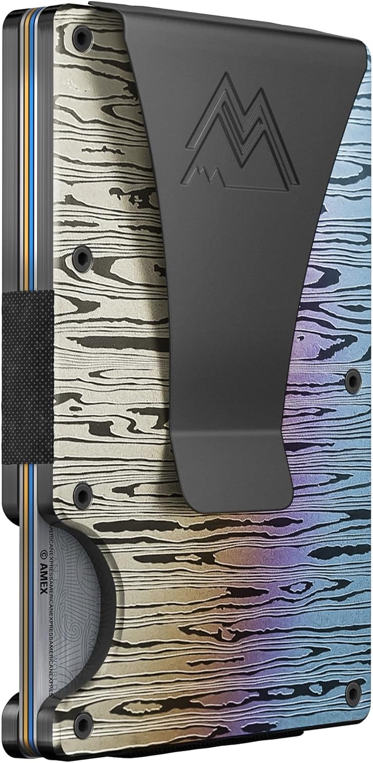 Mountain Voyage Co Minimalist Wallet - Slim RFID Card Holder