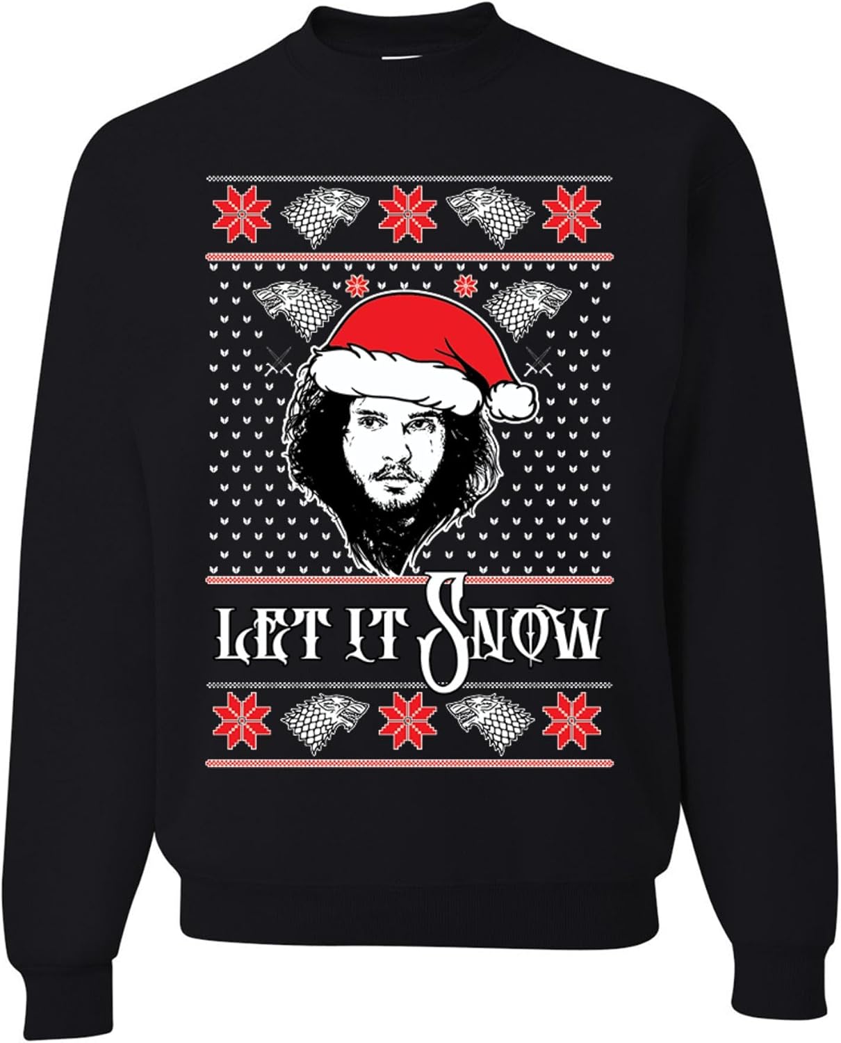 Let It Snow Ugly Sweater - Custom Crewneck