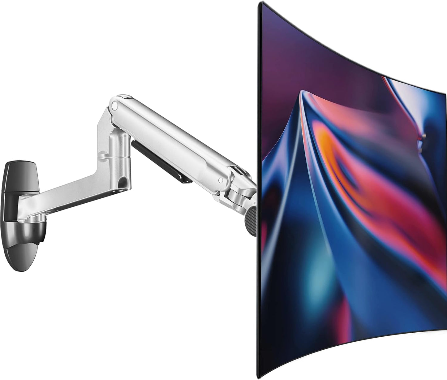 Monitor Wall Mount for Flat or Curved Screens Up to 38 in
