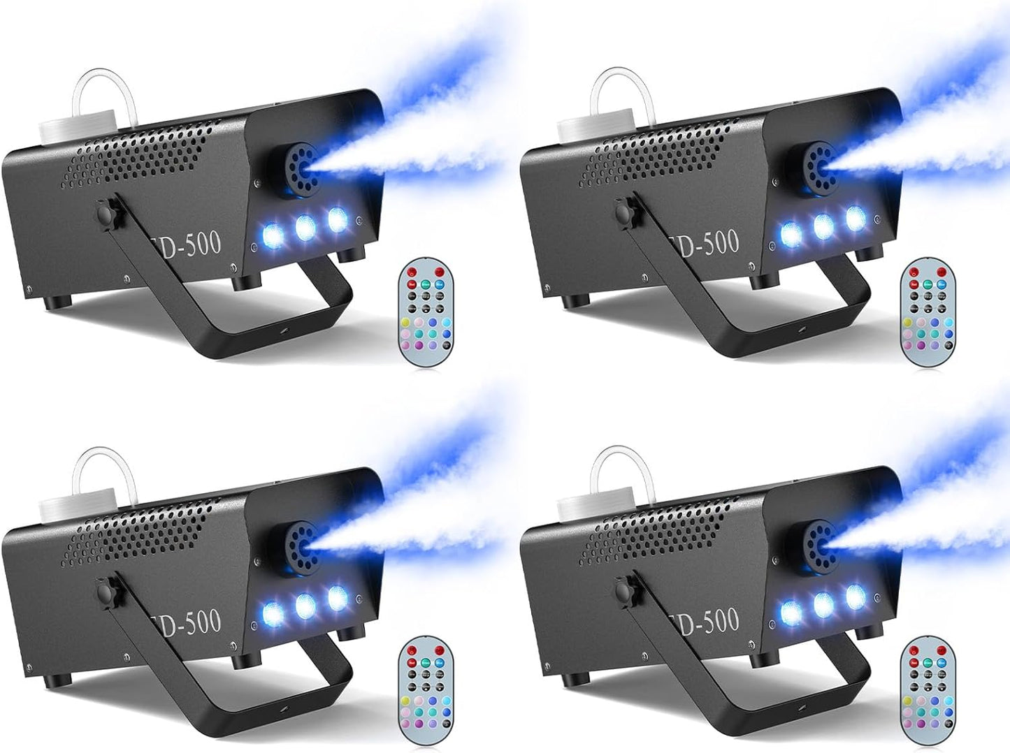Fog Machine with Lights for Halloween and Parties - 500W Power