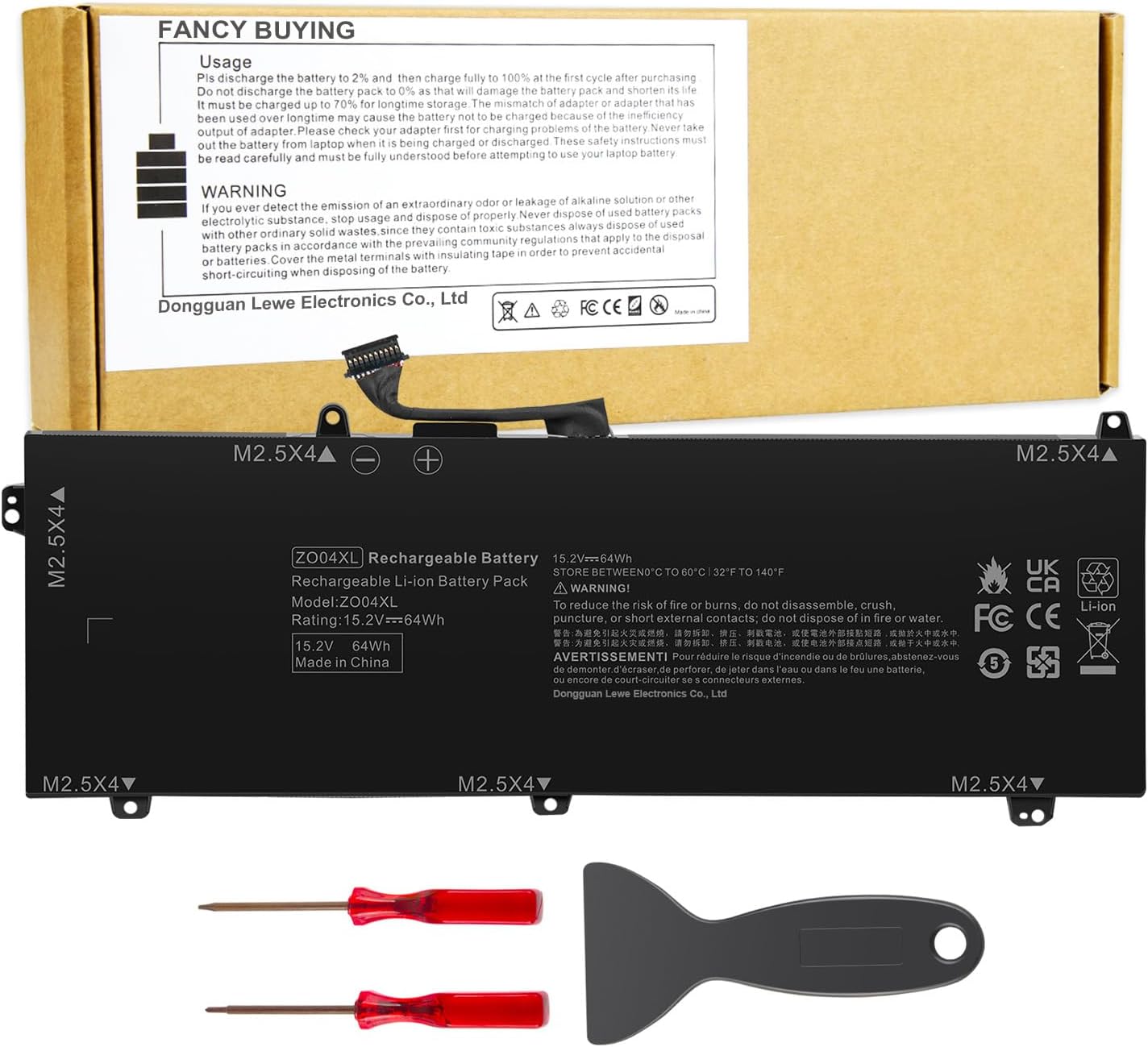 ZO04XL Laptop Battery for HP ZBook Studio G3 G4 Workstations
