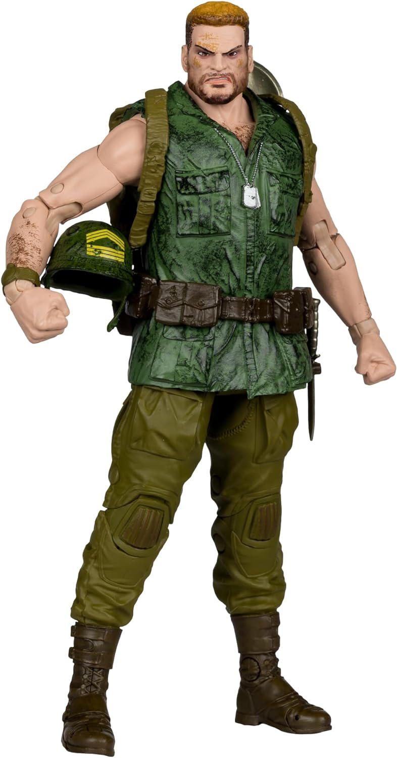 McFarlane Sgt Rock DC Figure - Collector's Edition