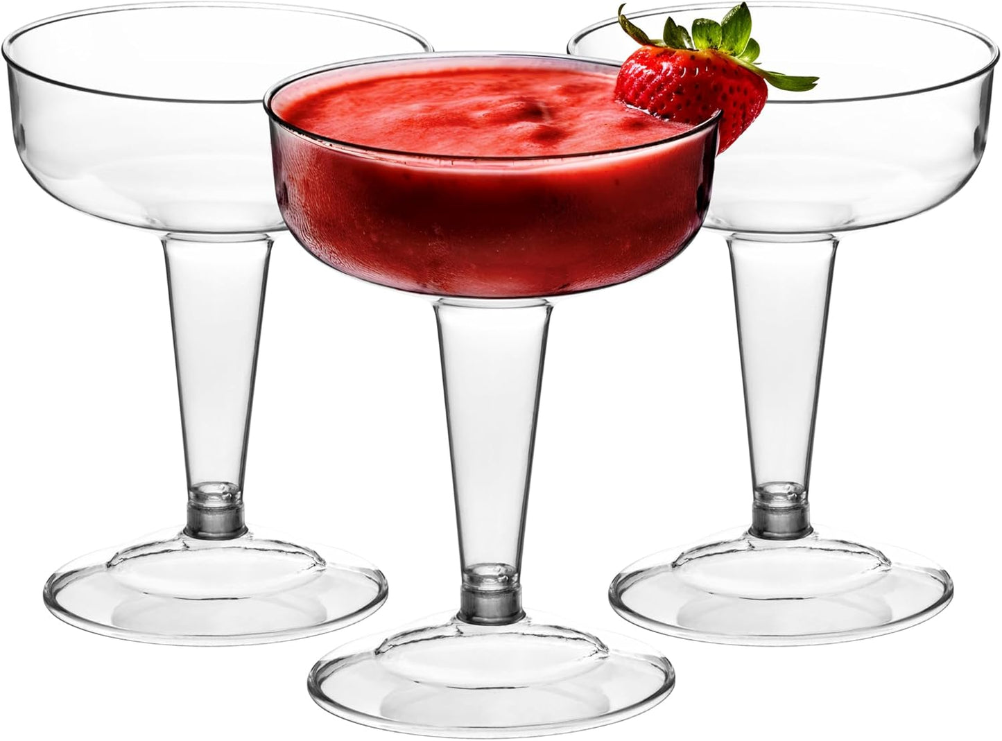 24-Pack BPA-Free Coupe Glasses for Outdoor Hosting