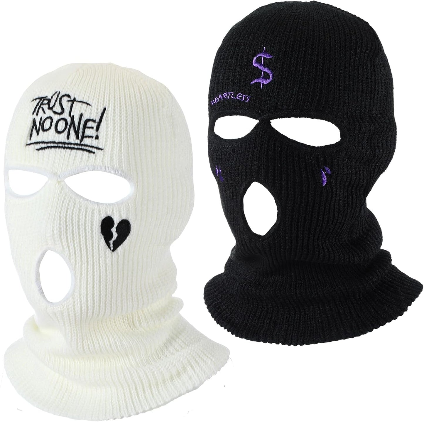 Winter Warm Knit Balaclava Set by Handepo