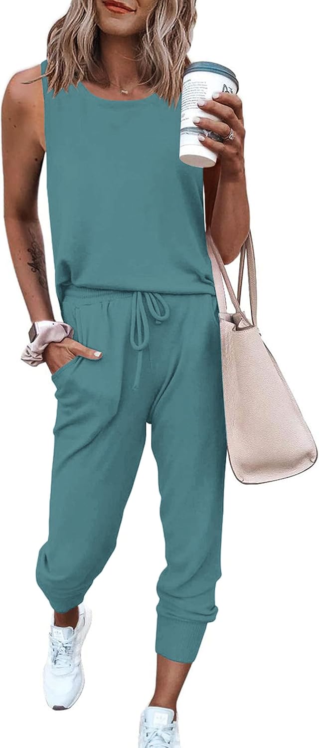 PRETTYGARDEN Women's Two Piece Outfit Sets for Summer Comfort