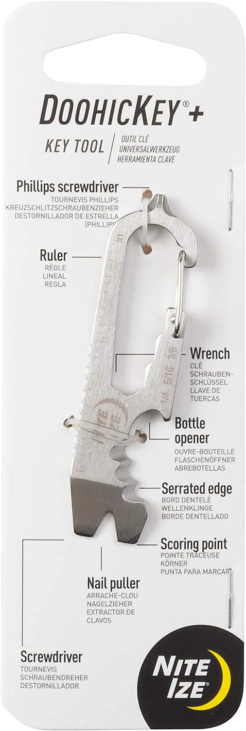 Nite Ize Keychain Multi Tool - Handy Stainless Steel Gadget
