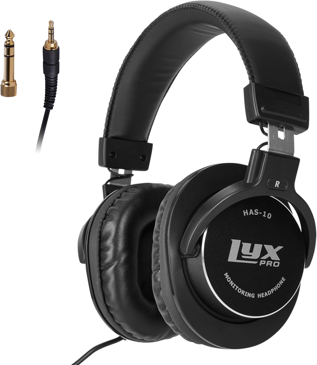 LyxPro HAS-10 Closed Back Over Ear Headphones for Studio Use