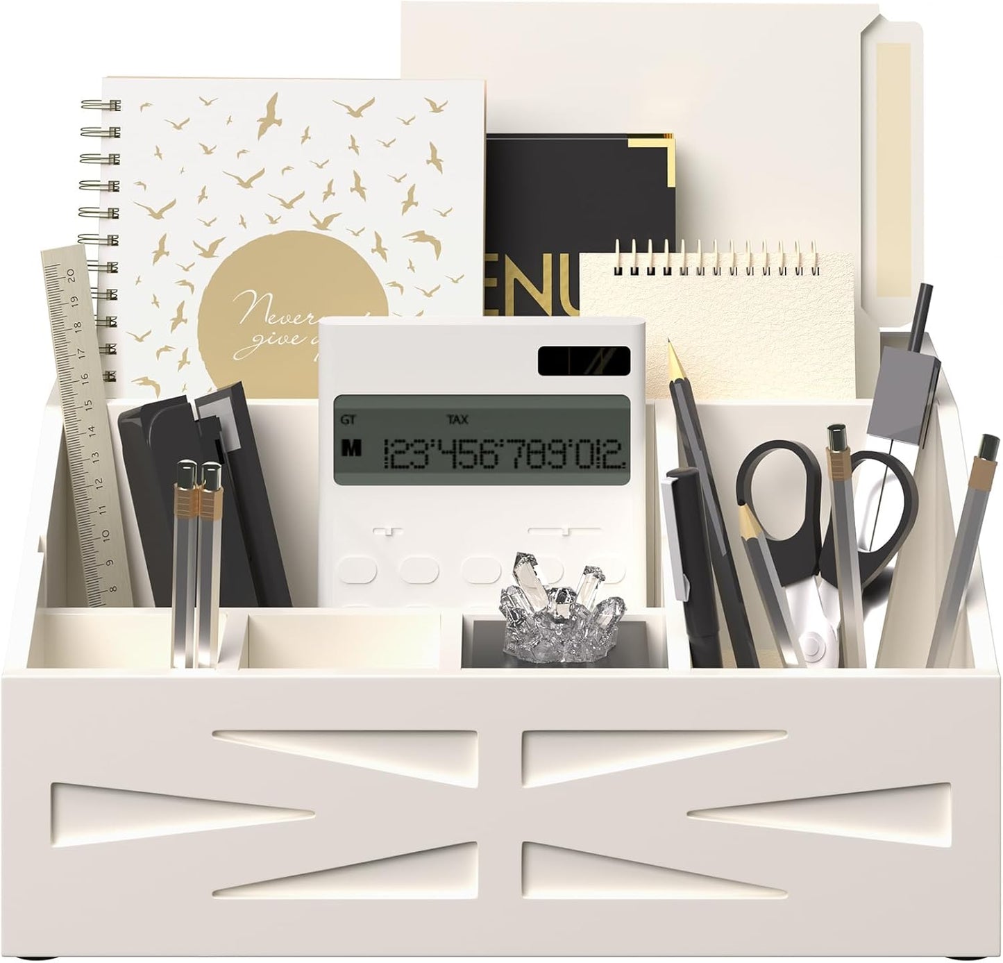 Large Mail Organizer Countertop for Stylish Home Storage