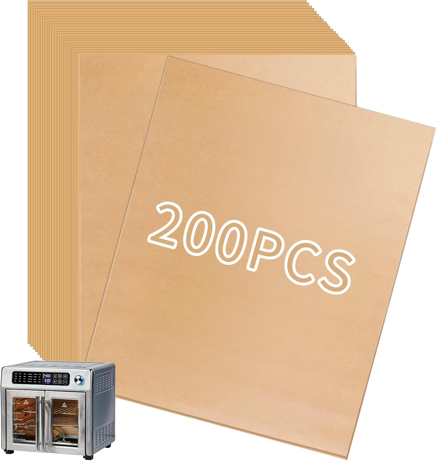 200PCS Disposable Air Fryer Liners for Emeril 26QT Air Fryer