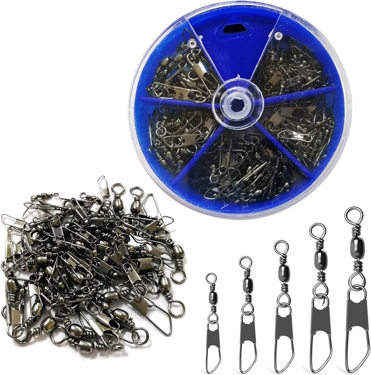JSHANMEI High Strength Fishing Swivels