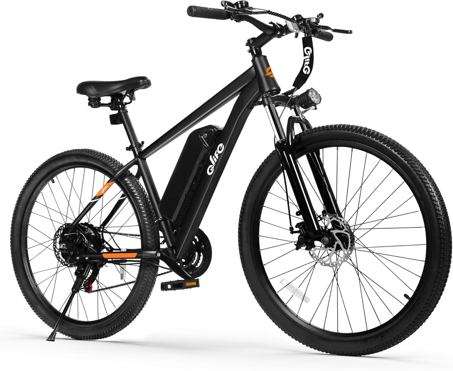 Qlife Racer Electric Bike for Adults - 21-Speed Mountain E-Bike