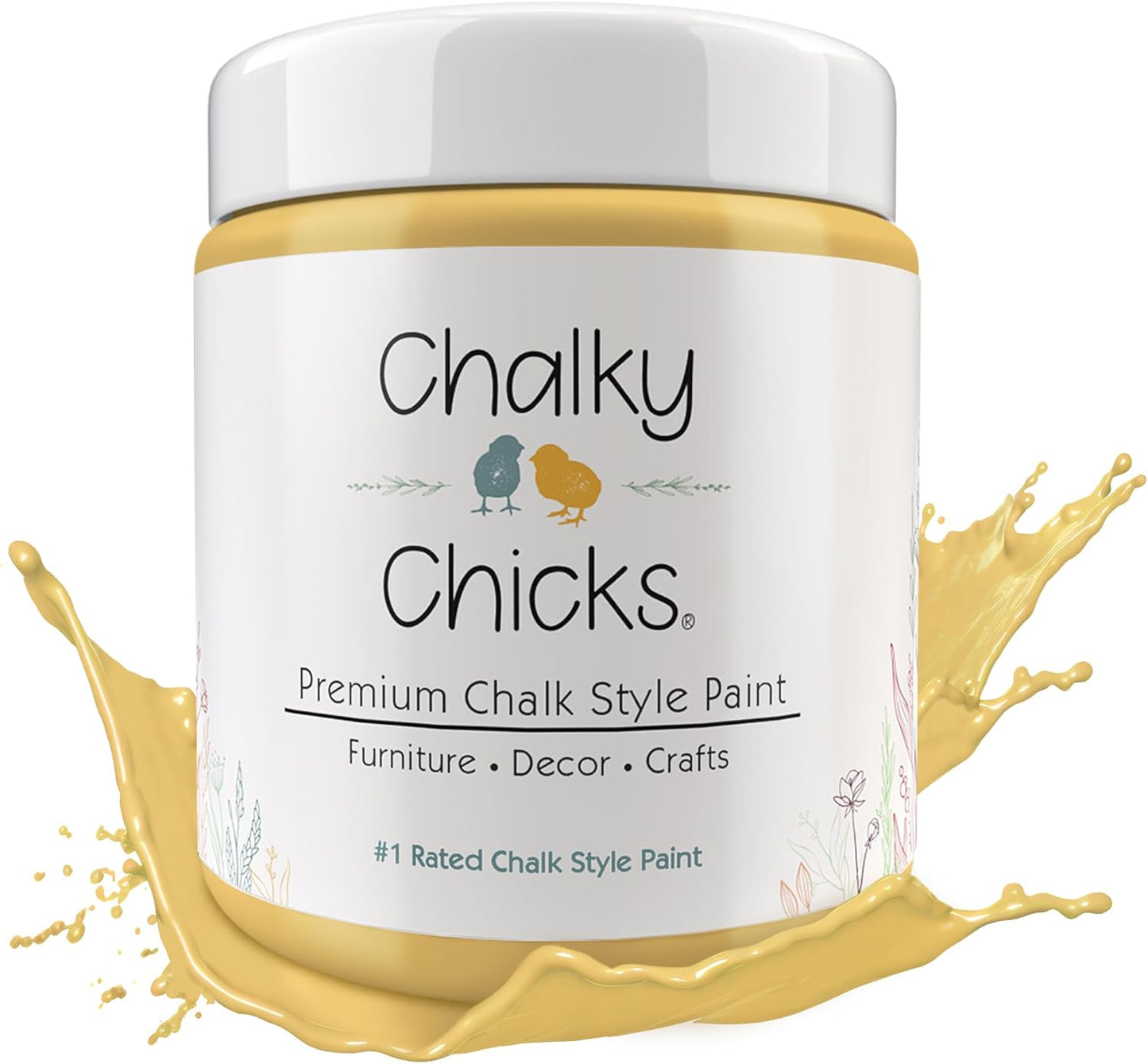 Chalky Chicks 32 Fl Oz Matte Tuscany Chalk Paint for DIY Projects