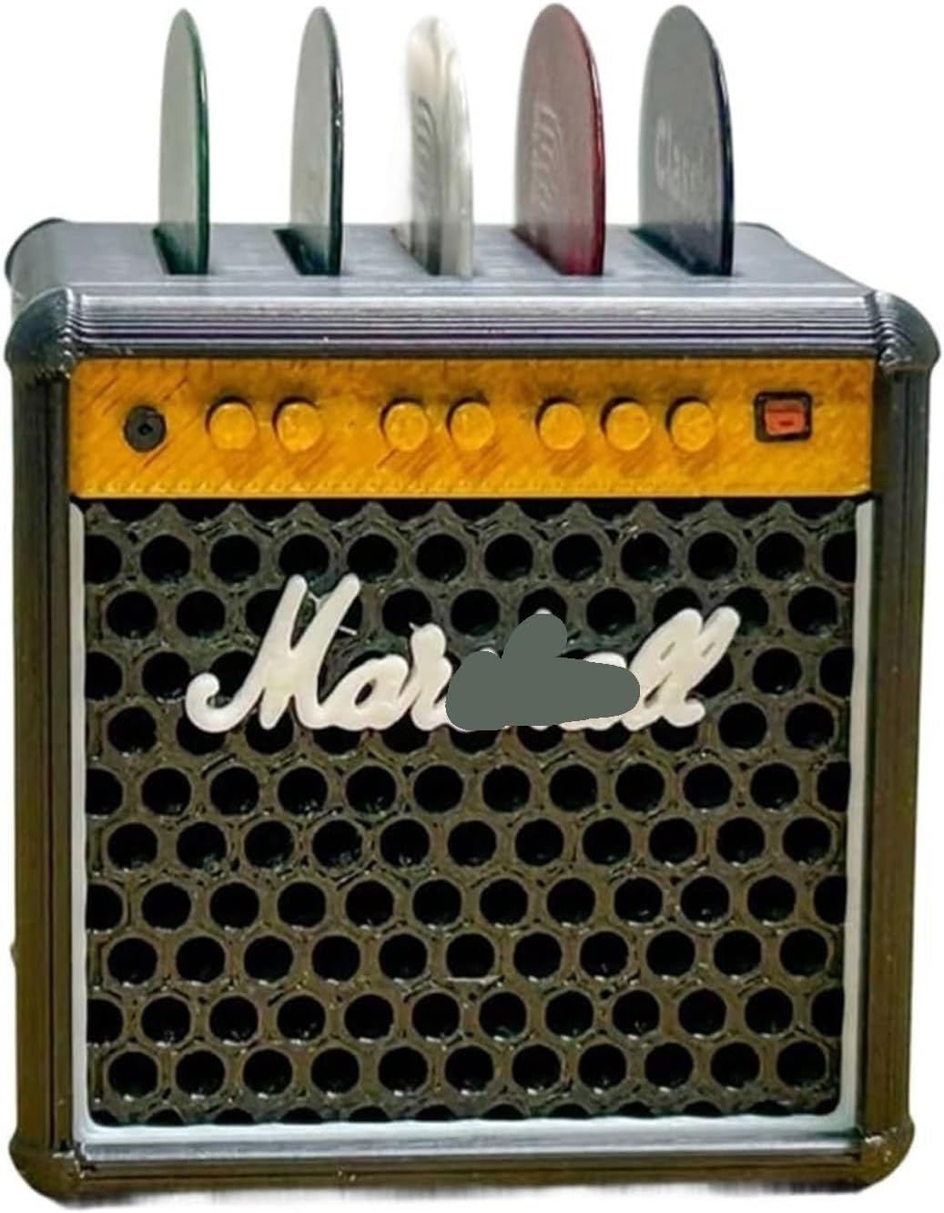 Personalized Mini Guitar Pick Holder