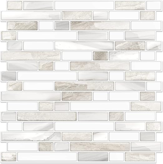 STICKGOO Thicker Design Peel and Stick Tile Backsplash Review