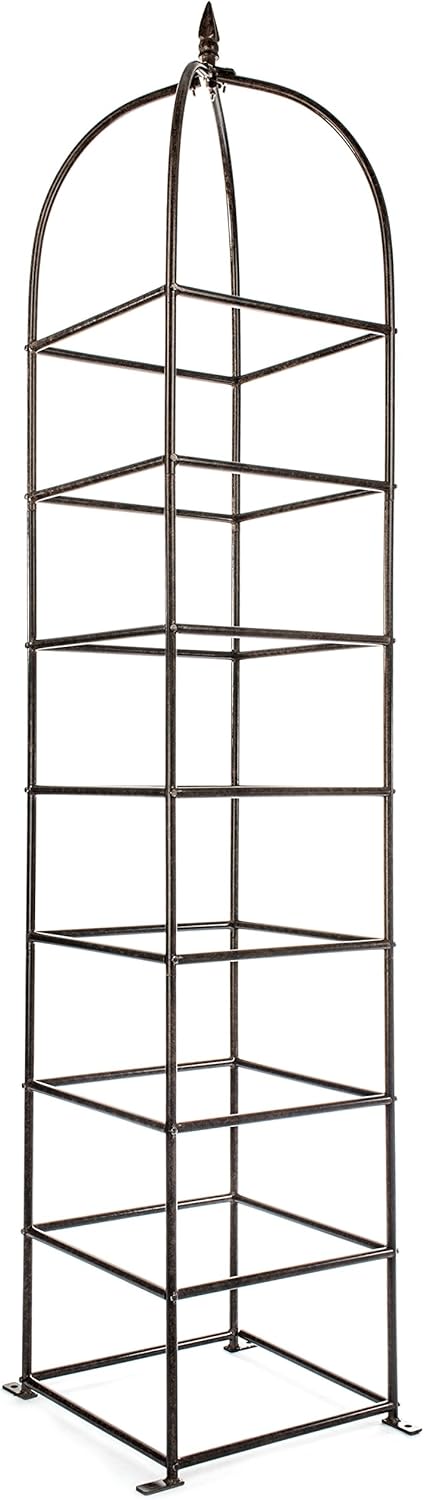 H Potter Trellis Large Obelisk for Climbing Plants in Garden