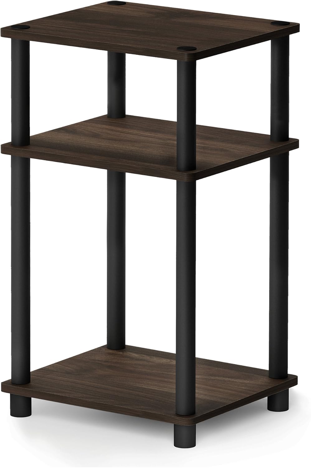Furinno 3-Tier End Table: Space-Saving Design!