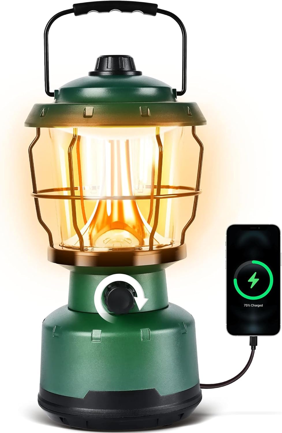 LED Camping Lantern by elesall: Bright, Durable, Versatile