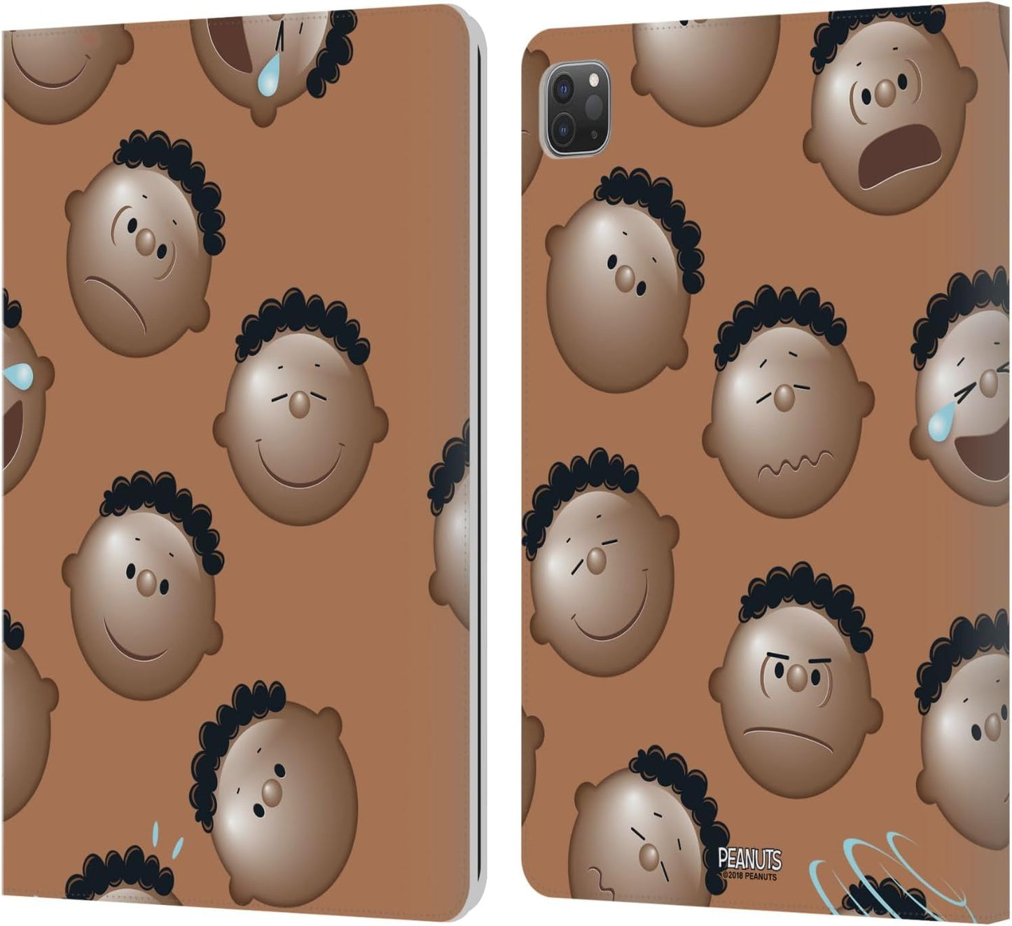 Peanuts Character Patterns Leather Wallet Case for iPad Pro 11