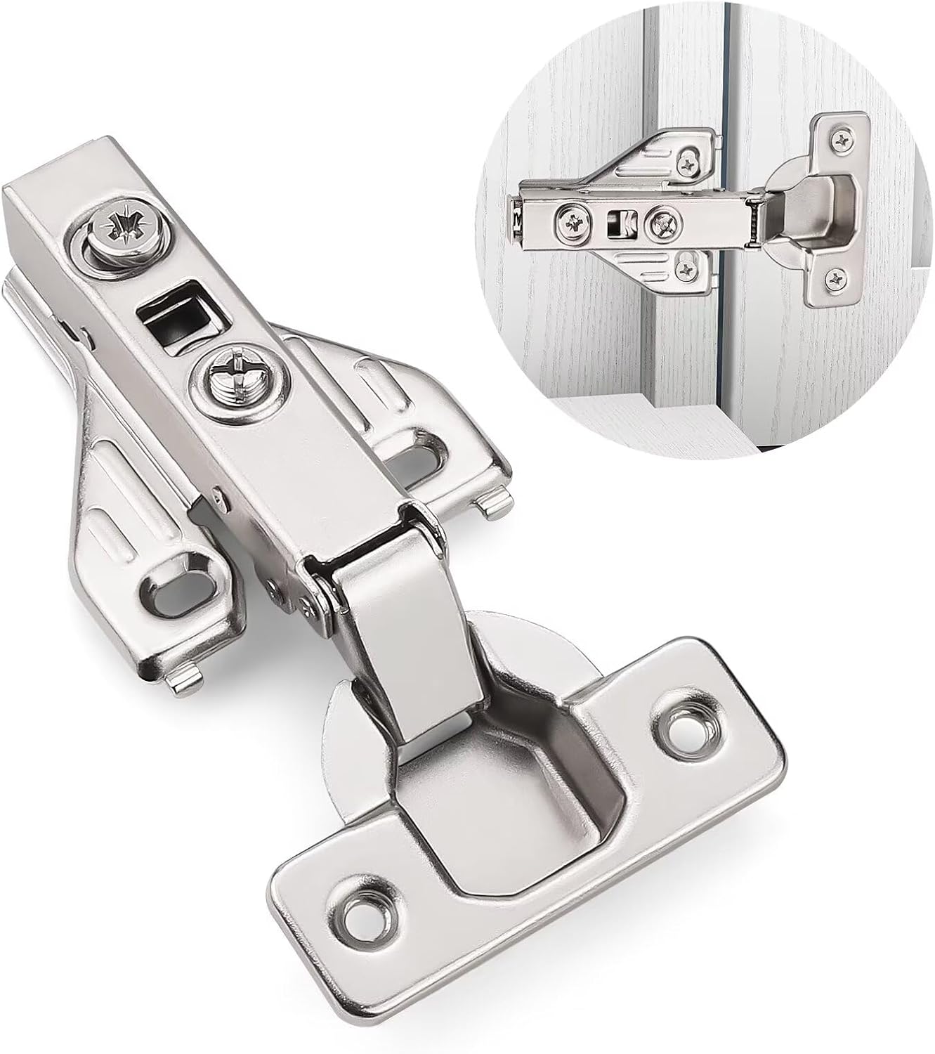 Probrico 20 Pair Soft Closing Cabinet Door Hinges for Kitchens
