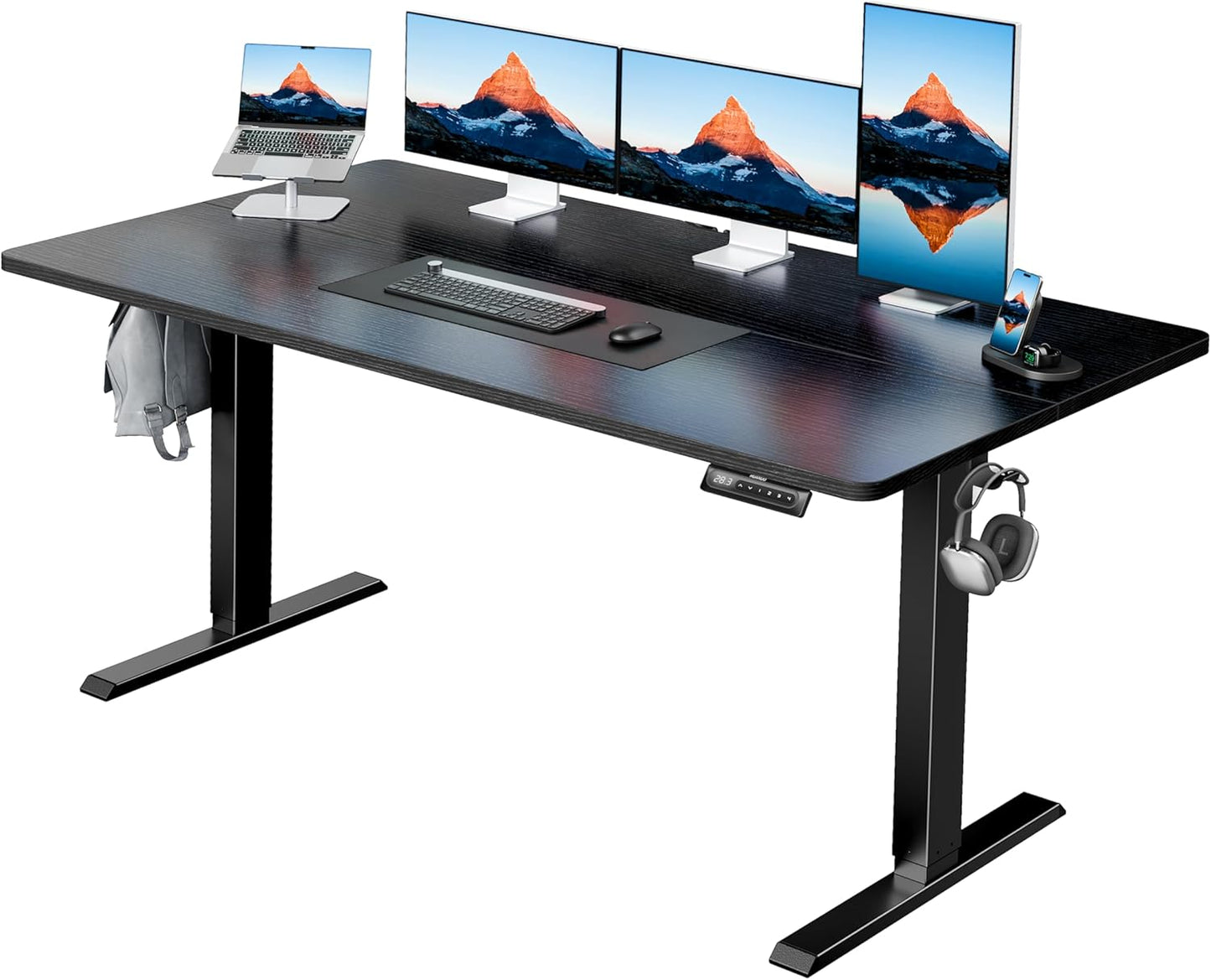 HUANUO 55 Electric Standing Desk - Adjustable Height & Memory Settings