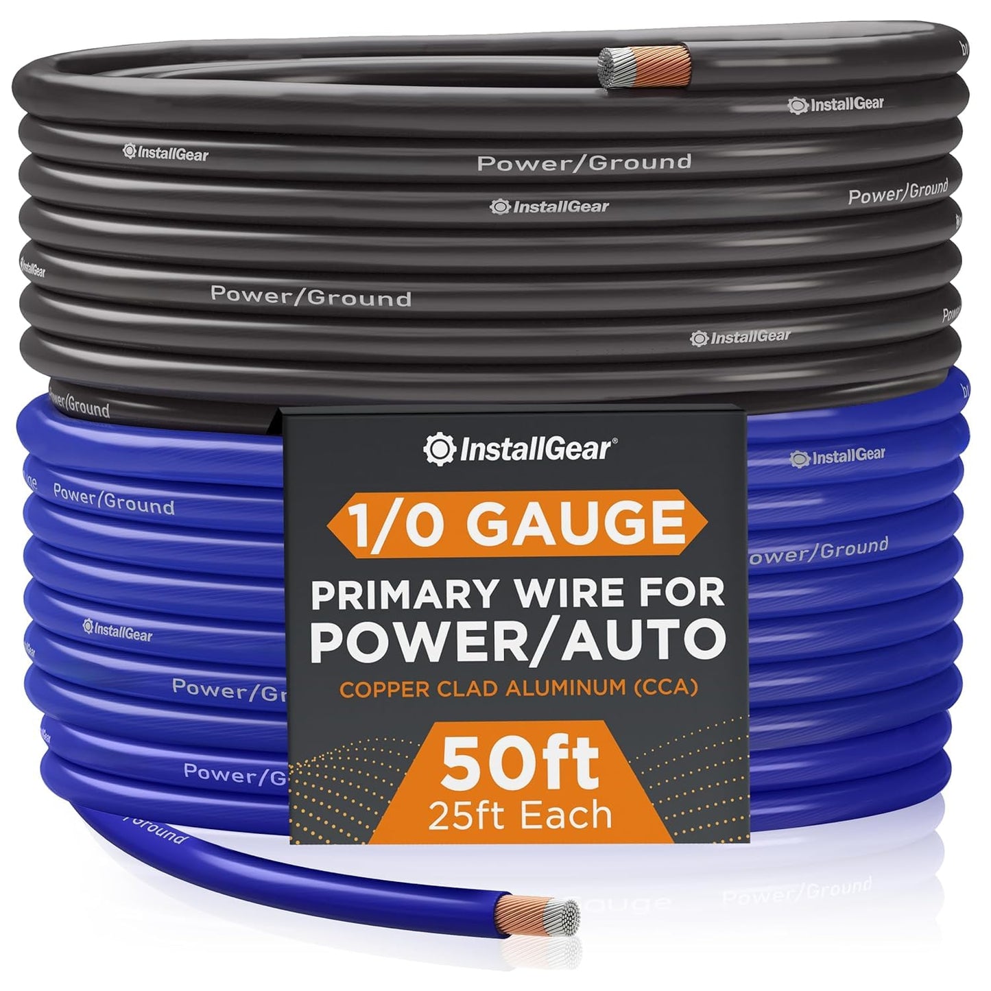 1/0 Gauge Wire by InstallGear - Perfect for Automotive Wiring