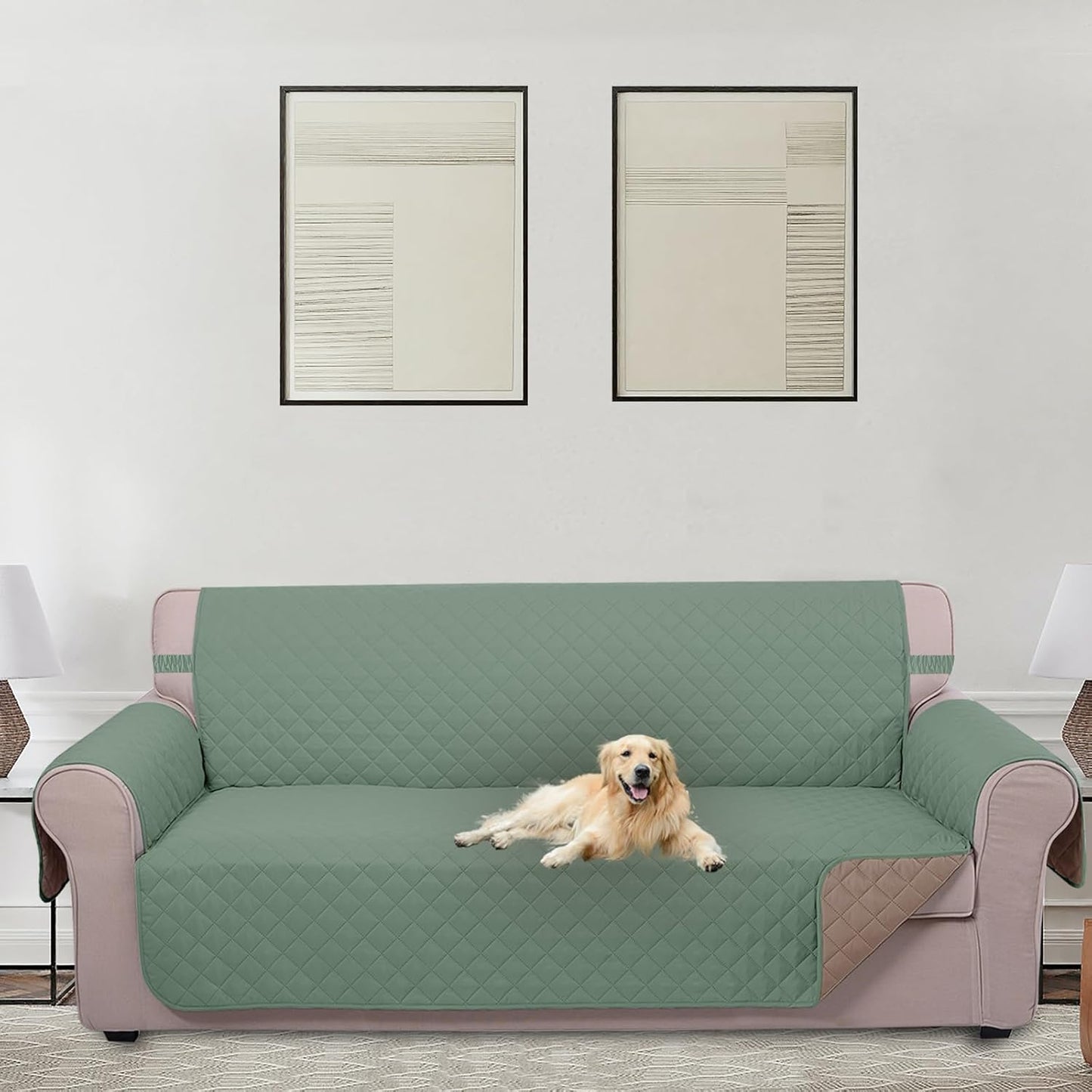 U-NICE HOME Large Sofa Cover for Dogs - Water Resistant Protector