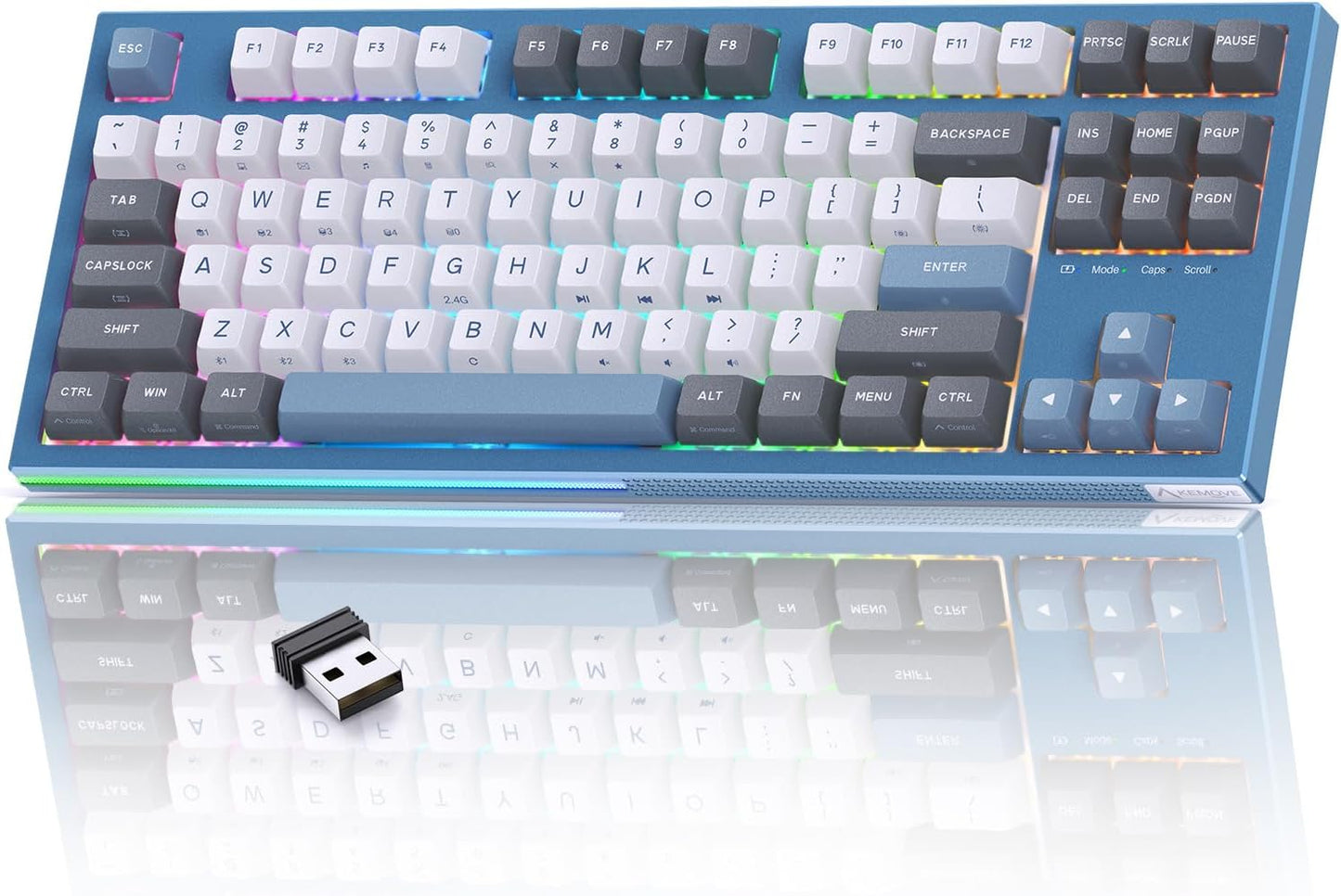 KEMOVE K87 Wireless TKL Mechanical Gaming Keyboard Review