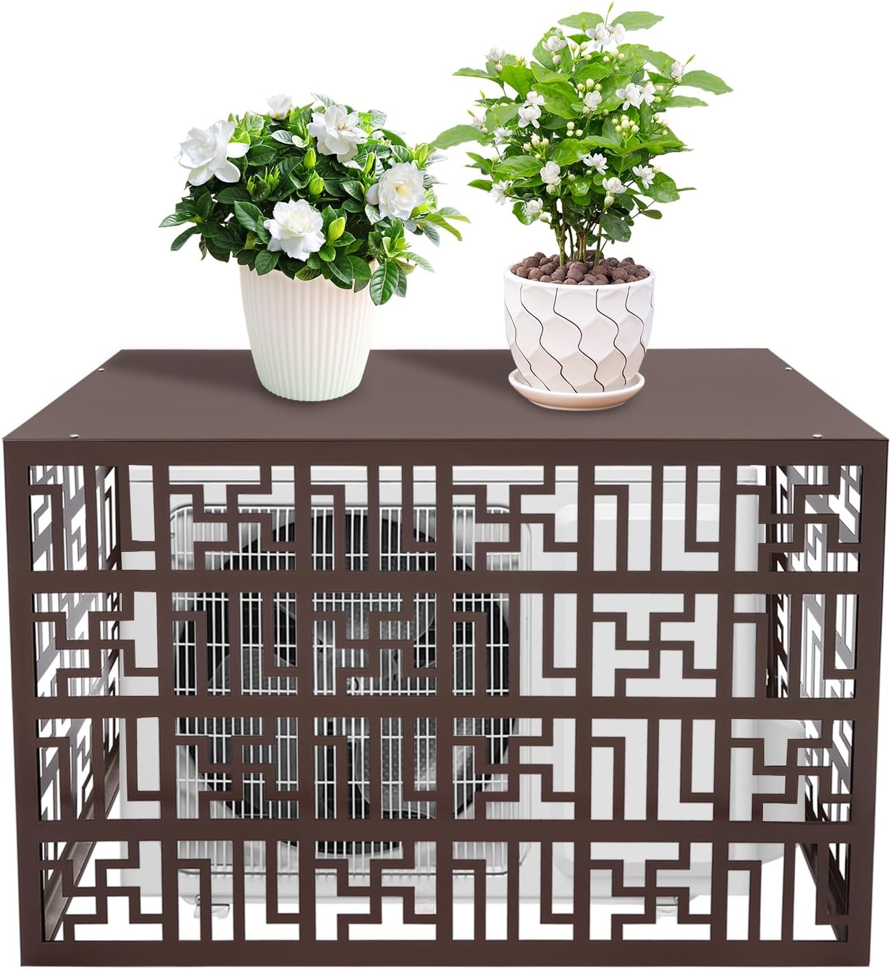 Outdoor Air Conditioner Privacy Fence - Pool Equipment Enclosure