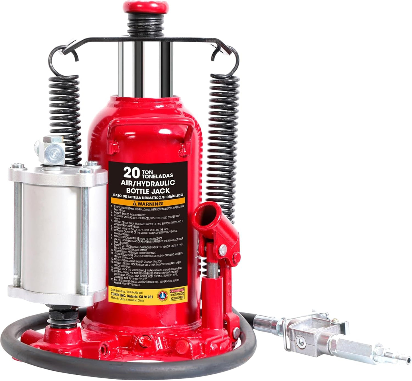 BIG RED TQ20006-1 Pneumatic Air Hydraulic Car Bottle Jack