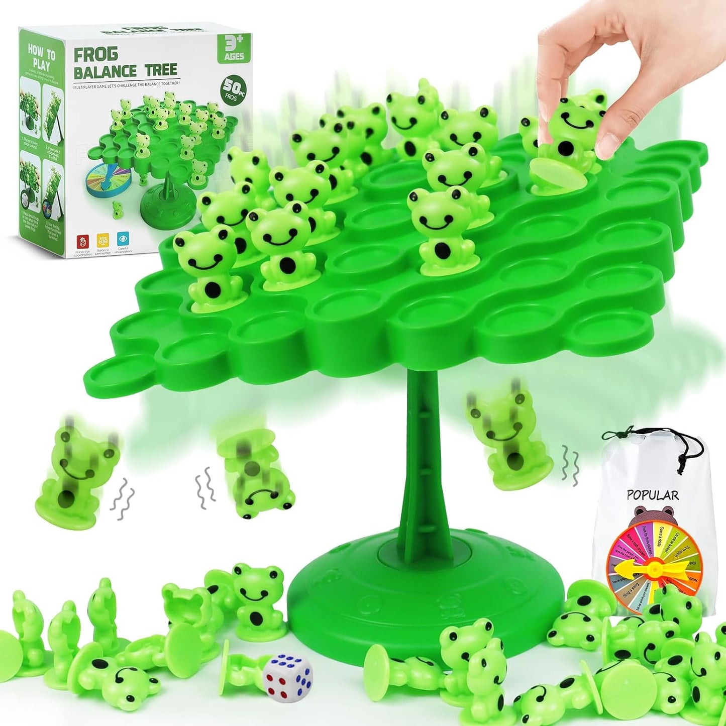 Family Fun Frog Balance Game for Kids & Adults
