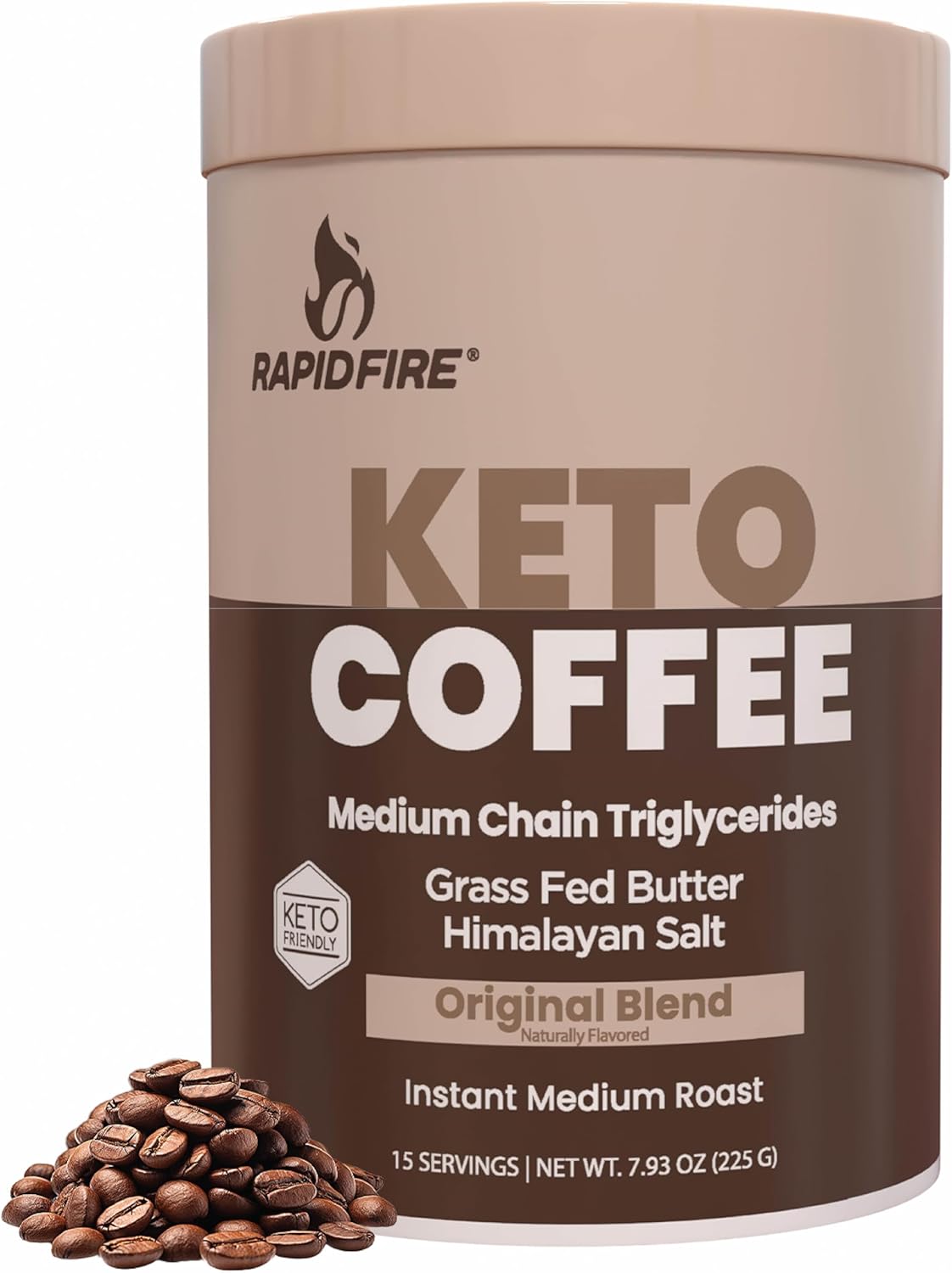 Fair Trade Instant Keto Coffee - Boosts Metabolism!