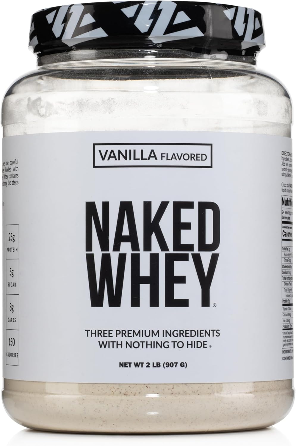 NAKED Whey Vanilla Protein Powder - Pure Grass Fed Nutrition