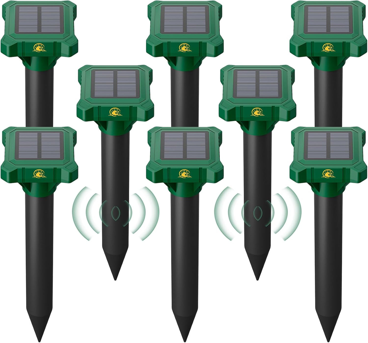 Solar Powered Mole Repellent Spikes for Effective Pest Control