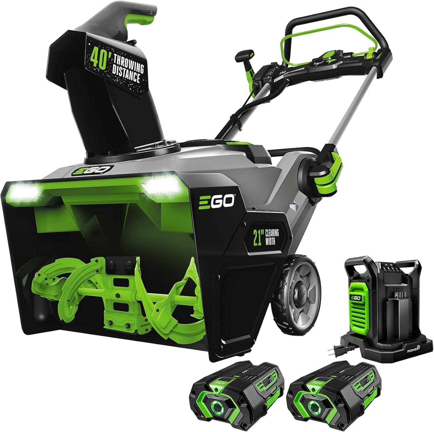 EGO POWER+ 21 in Electric Snow Blower with Dual Port Charger