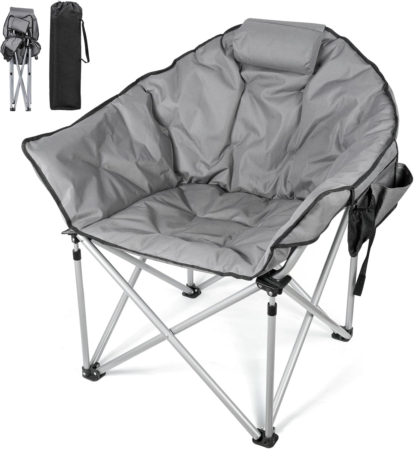 Suteck Oversized Camping Chair - Ultimate Comfort & Portability