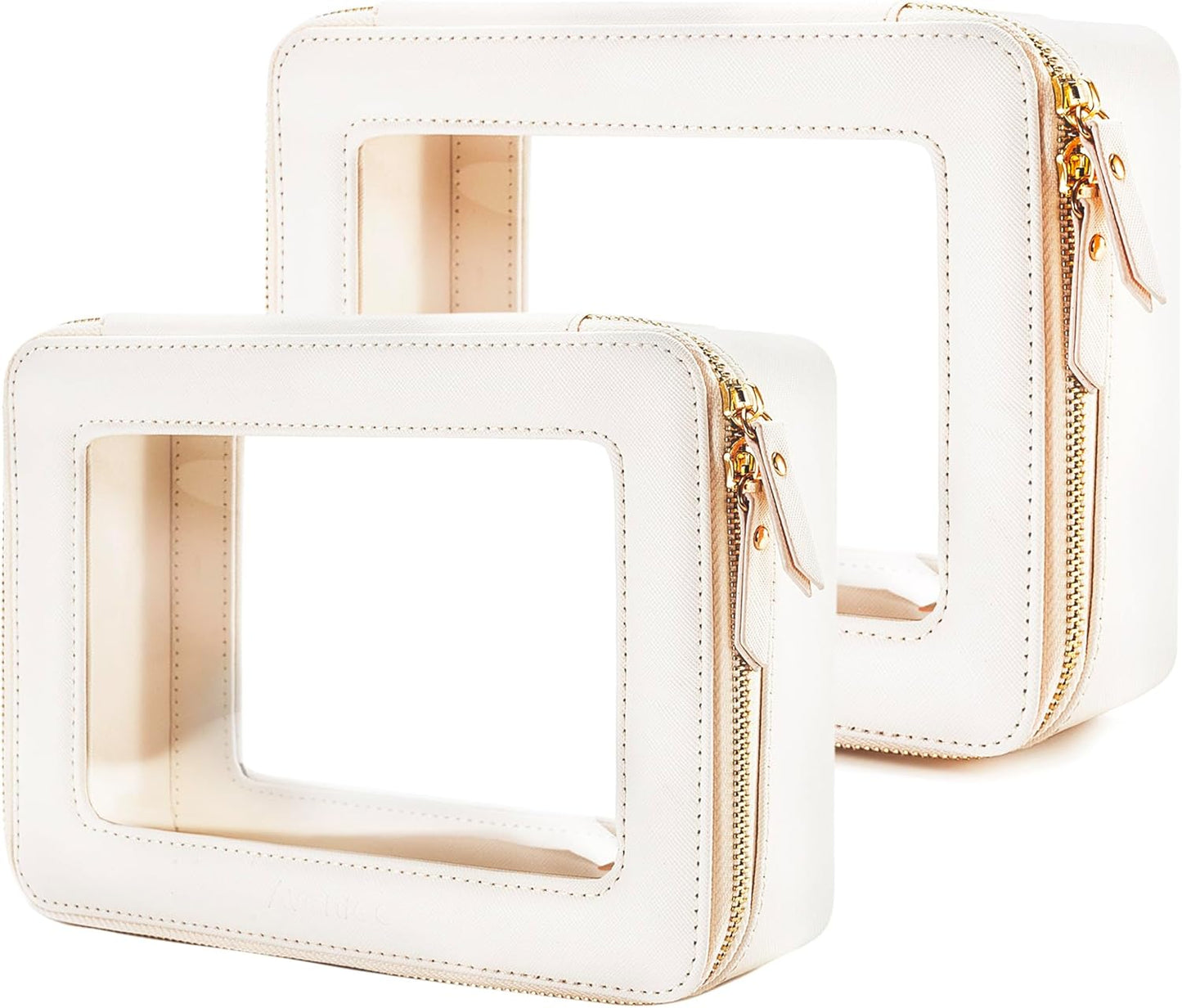 Aveniee Clear Makeup Bag Organizer Set for Travel Essentials