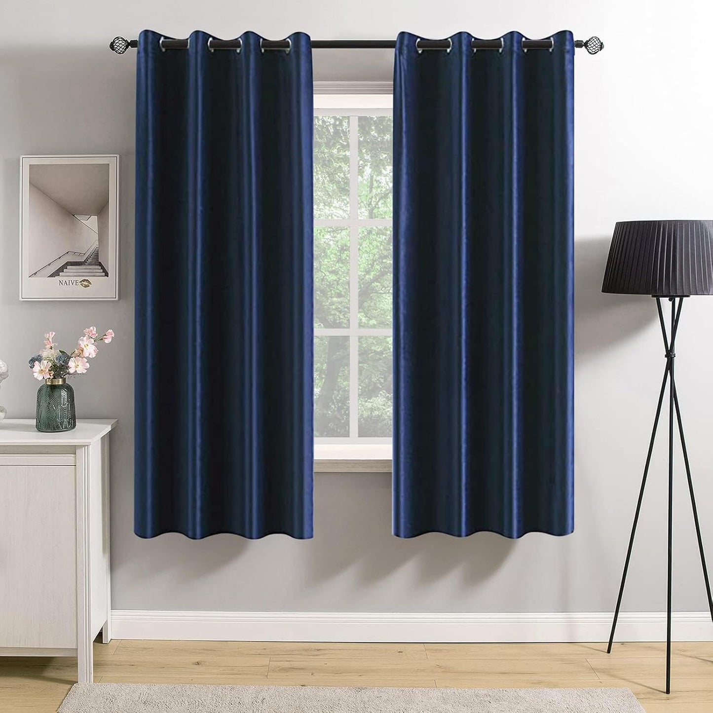 MIULEE Blackout Velvet Curtains for Elegant Room Darkening