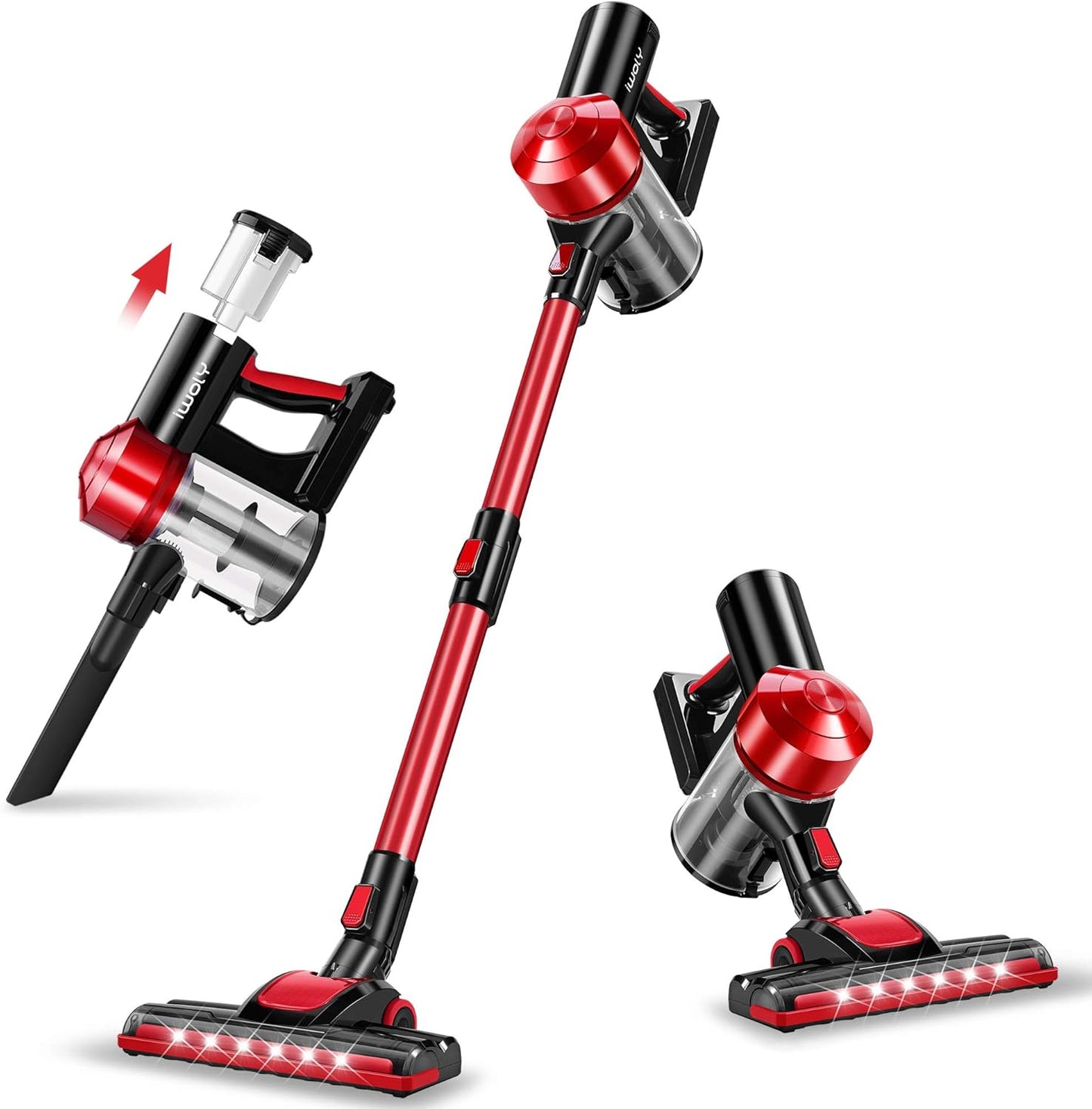 iwoly C150 Cordless Vacuum Cleaner: Powerful & Versatile